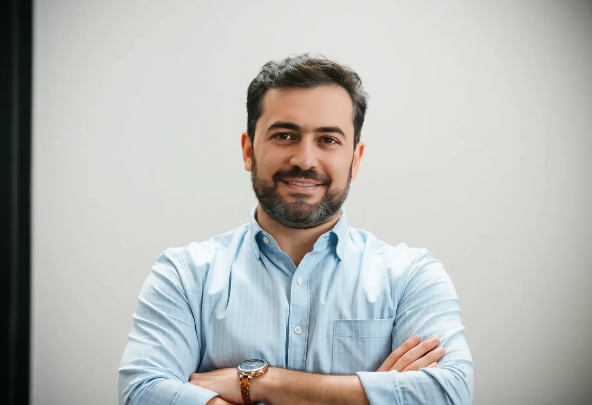 Portrait of Mehmet Ozturk, Director of Photography.